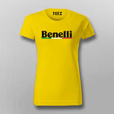 benelli yellow Half Sleeve T Shirt For Men