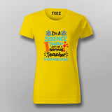 I'm a Science Teacher, But Much Cooler – Funny T-shrit For Women