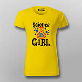 Science Girl T-Shirt For Women – Smart, Stylish & STEM-Inspired