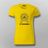 IIT Dhanbad T-Shirt For Women- Show Your Pride