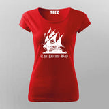 The Pirate Bay logo T-shirt For Women Online Teez