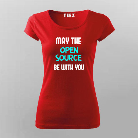 May The Open Source Be With You T-Shirt