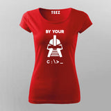 By Your Code Programming T-Shirt For Women