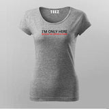 Programmer Gamer T-Shirt For Women India