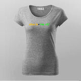 Alias Programming Code T-Shirt For Women