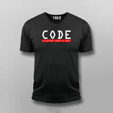 Code A Little, Test A Lot Men's Tee - Balance in Development