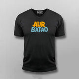 Buy Aur Batao Men's T-Shirt - Share Your Story