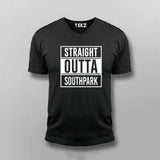 Straight Outta South Park V Neck T-Shirt For Men Online India