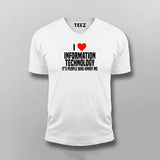 I Love IT, It's People Who Annoy Me T-Shirt