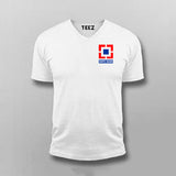 HDFC Logo V Neck T-Shirt For Men India