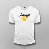 Javascript Mode On V-Neck  T- Shirt For Men Online