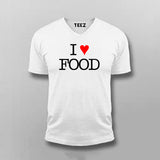 I Love Food - Gourmet Delight Cotton T-Shirt | Teez