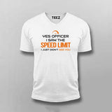 Saw The Speed Limit Didn't See You Funny T-Shirt