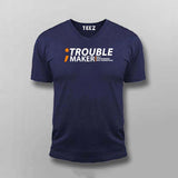 Semicolon Trouble Maker Programmer Men's T-Shirt - Code Rebel