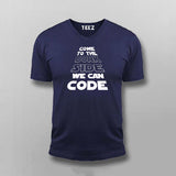 Dork Side Coders Men's T-Shirt - Join The Code Force