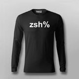 Zsh Shell Aficionado Men's T-Shirt - Command Your World