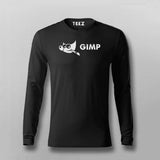 GIMP GNU Image Manipulation Program Logo T-shirt For Men