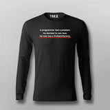 Java Solution Men's T-Shirt - When Java Solves It All