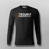 Semicolon Trouble Maker Programmer Men's T-Shirt - Code Rebel