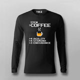 Item Coffee Agility Stamina Endurance Full Sleeve T-Shirt For Men Online India