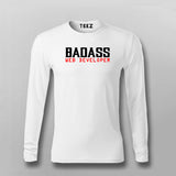 Badass Javascript Developer T- Shirt For Men India