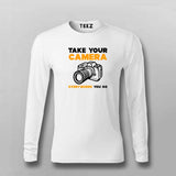 Camera Companion Adventure Men's Tee - Capture Everywhere