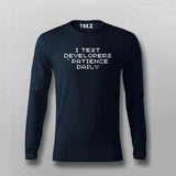 Testing Developers' Patience Daily Shirt