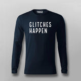 Glitch Happens – Tech Error Humor T-Shirt