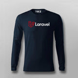 Laravel Developer Men's T-Shirt - Crafting Web Art