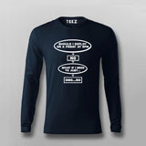 Deployment Rule Full Sleeve T-Shirt For Men India  