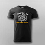 Trust Me Im A Photographer T-Shirt For Men Online India