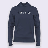 Mac > PC Men's Hoodie Online India Hoodies For Women Online India