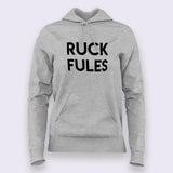 Ruck Fules John Cena Attitude Hoodies For Women