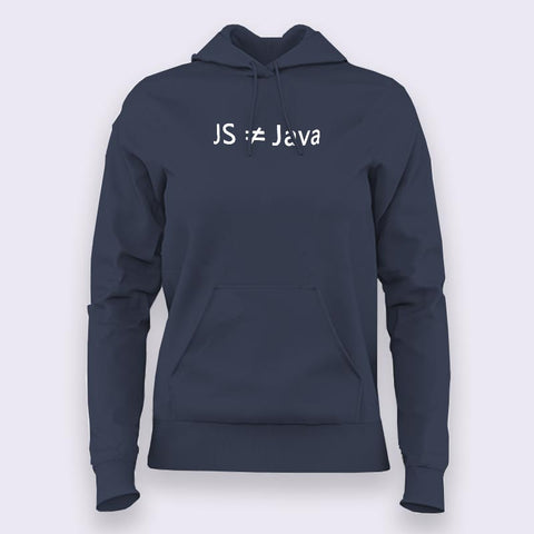 JavaScript [JS] is not Java Hoodies For Women Online India