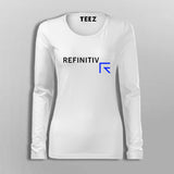 Refinitiv Logo Full Sleeve T-Shirt For Women  India