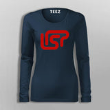 Lisp Logo T-Shirt For Women