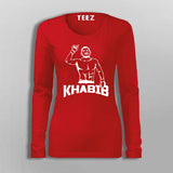 Khabib Logo T-Shirt For Women