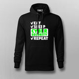 Eat Sleep Cyber Security Repeat Hoodie For Men