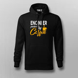 Engineer Powered By Coffee Men's Hoodie