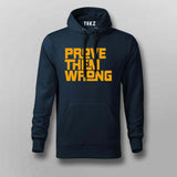 Prove Them Wrong: Motivational Men's Hoodie