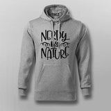 Nerdy by Nature – Proud Geek Men's Hoodie