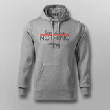 Busy Doing Nothing Humorous Casual Hoodie