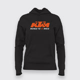 KTM Ready To Race Biker Hoodie For Women Online India