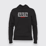 EFFORT 365 Hoodie For Women