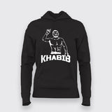 Khabib Logo Hoodie T-Shirt For Women Online India