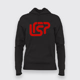 Lisp Logo Hoodie For Women Online India 