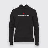 Programmer's Nightmare Bug Hoodie  For Women Online India