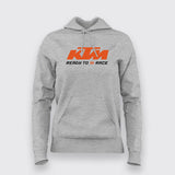 KTM Ready To Race Biker T-Shirt For Women