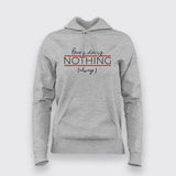 Busy Doing Nothing - Relaxation Hoodie