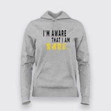 I'm A Ware That I Am Rare: Unique Charm Hoodie